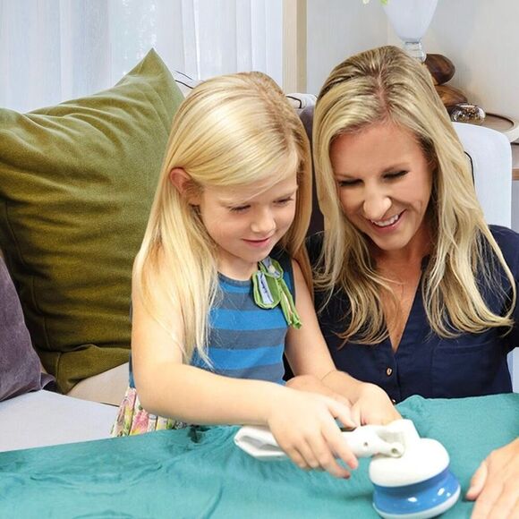 Lint Remover Electric Clothes Sweater Fabric Shaver Plus Bonus Lint Roller - Picture 7 of 8